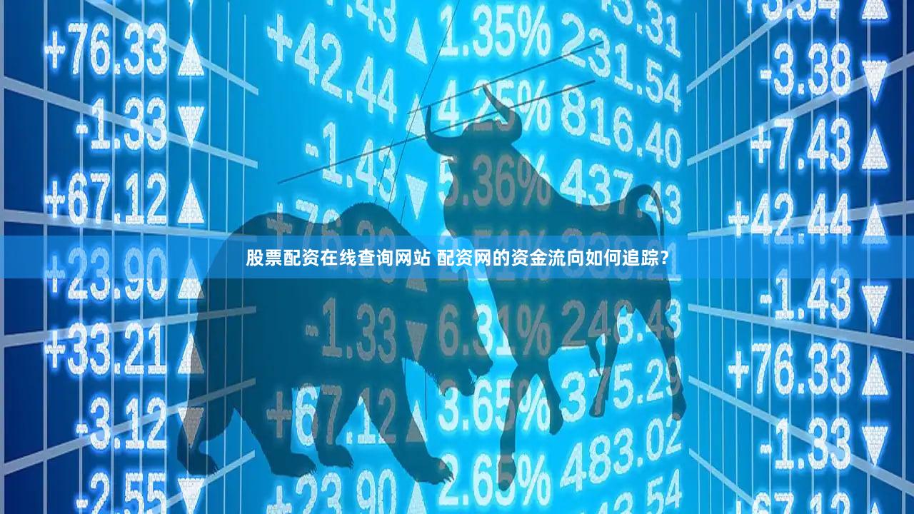 股票配资在线查询网站 配资网的资金流向如何追踪？