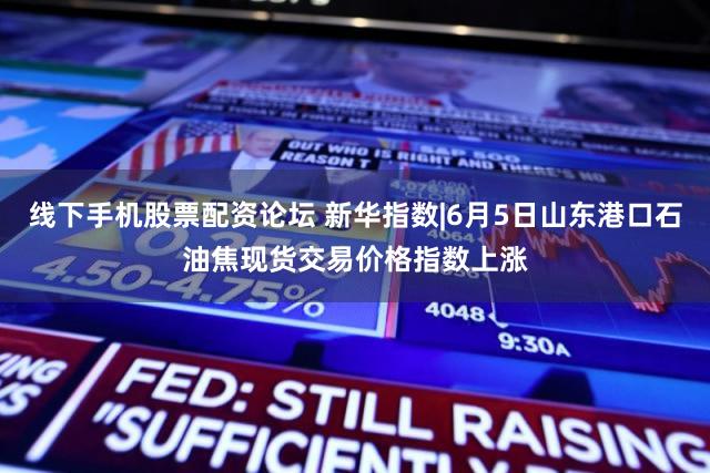 线下手机股票配资论坛 新华指数|6月5日山东港口石油焦现货交易价格指数上涨