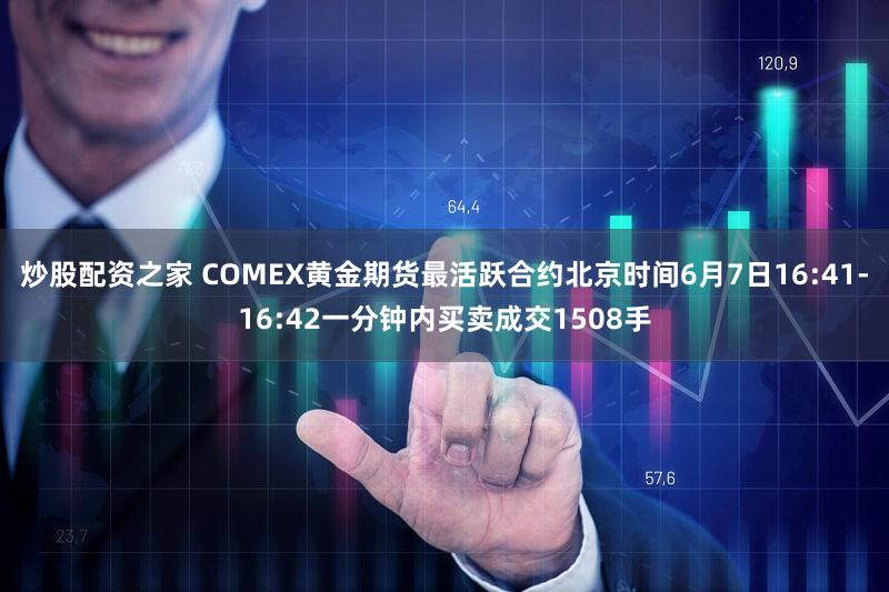 炒股配资之家 COMEX黄金期货最活跃合约北京时间6月7日16:41-16:42一分钟内买卖成交1508手